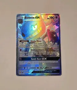 Pokemon Banette GX SV61/SV94 Hidden Fates Shiny Vault Holo NM - Image 1