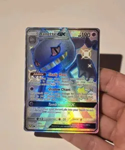 Pokemon Banette GX SV61/SV94 Hidden Fates Shiny Vault Holo NM - Image 3