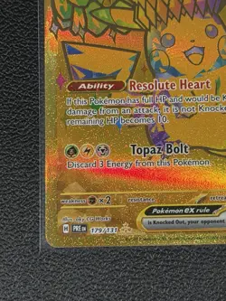 Pikachu ex 179/131 Hyper Rare Gold Pokemon Prismatic Evolutions English NM - Image 2