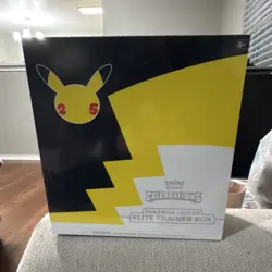 Pokemon Celebrations Elite Trainer Box Pokemon Center Pikachu Greninja TCG Box - Image 1