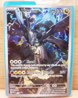 Pokemon TCG Ascended Heroes ETB N’s Zekrom 031 Black Star Promo SEALED - Image 2