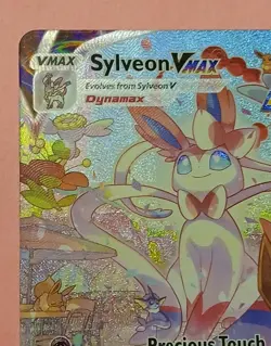 BEAUTIFUL COPY Pokemon Evolving Skies Sylveon VMAX 212/203 Alt Art Secret Rare - Image 2