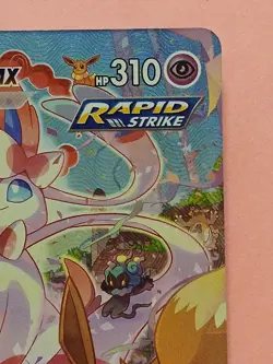 BEAUTIFUL COPY Pokemon Evolving Skies Sylveon VMAX 212/203 Alt Art Secret Rare - Image 5