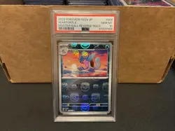 2023 Pokemon SV2A Japanese Master Ball Reverse Holo #008/165 Wartortle PSA 10 - Image 1
