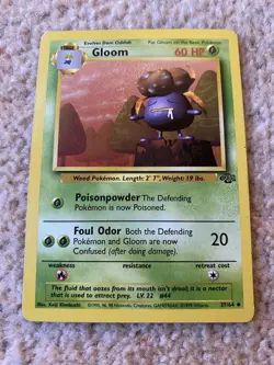 Gloom - 37/64 - Uncommon - Jungle - Unlimited - Pokemon - Image 1