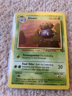 Gloom - 37/64 - Uncommon - Jungle - Unlimited - Pokemon - Image 4