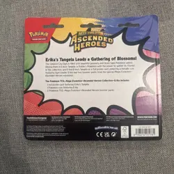Pokemon Ascended Heroes - Tangela 2-Pack Booster Blister Factory Sealed - Image 2