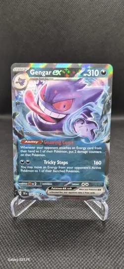Pokemon TCG Gengar EX Temporal Forces 104/162 - Image 1