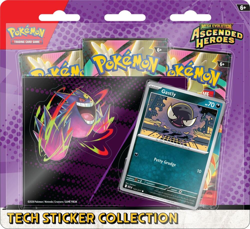 Pokemon TCG Ascended Heroes Tech Sticker Collection Promo Charmander / Gastly - Image 3