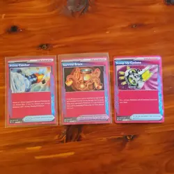 Pokemon Ace Spec Holo Lot Prime Catcher, Survival Brace, Scoop Up Cyclone - Image 1