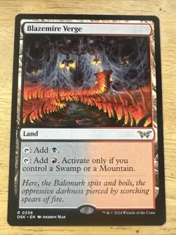 Blazemire Verge - DSK 0256 - NM - MTG Magic - Image 1