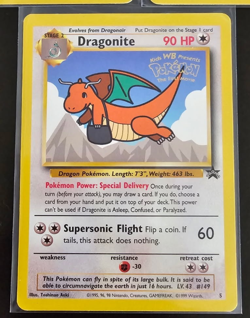 Pokemon TCG Dragonite Rare/Promo Lot x3 #19/22/5 Fossil/Team Rocket/Promo Set LP - Image 4