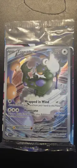 Tornadus 210 Sv: Scarlet & Violet Black Star Promo *SEALED* Pokemon ETB - Image 1
