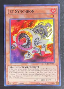 Jet Synchron SDSE-EN001 Structure Deck: Synchron Extreme 1st Edition LP - Image 1