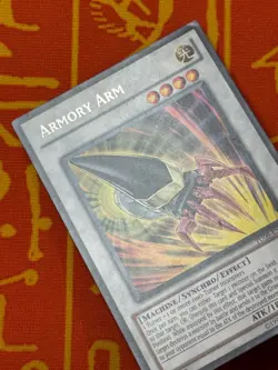 YUGIOH ARMORY ARM RARE LIGHT PLAY TU06-EN010 - Image 3