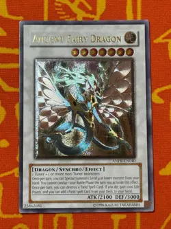 YUGIOH ANCIENT FAIRY DRAGON ULTIMATE RARE EXCELLENT ANPR-EN040 - Image 1