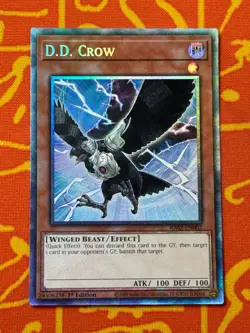 YUGIOH D.D. CROW COLLECTORS RARE 1ST EDITION NM RA02-EN002 - Image 1