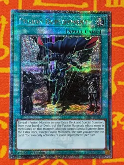 YUGIOH FUSION DEPLOYMENT QUARTER CENTURY SECRET RARE NM RA02-EN065 - Image 1