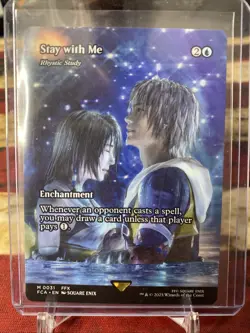 Stay with Me - Rhystic Study (Showcase) Final Fantasy: Through the Ages Regular - Image 1