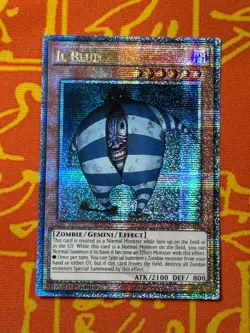YUGIOH IL BLUD QUARTER CENTURY SECRET RARE RA03-EN186 - Image 1