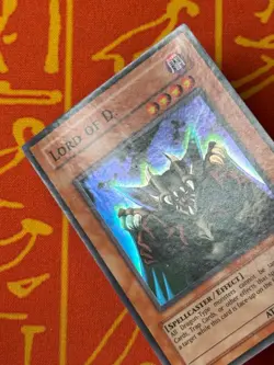 YUGIOH LORD OF D./FLUTE OF SUMMONING DRAGON SET SDK-E038/E039 SUPER RARE LP - Image 2