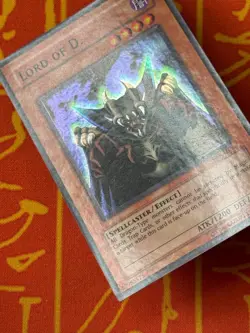 YUGIOH LORD OF D./FLUTE OF SUMMONING DRAGON SET SDK-E038/E039 SUPER RARE LP - Image 3