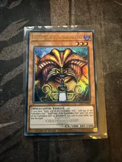 Yugioh Exodia the Forbidden One 25LP-EN000 Ultra Emblazoned Rare Limited Edition - Image 1