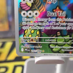 AMBIPOM 107/094 ILLUSTRATION RARE PHANTASMAL FLAMES POKEMON HOLO NM/M - Image 2