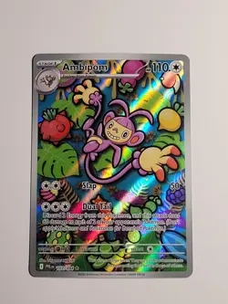 Ambipom - 107/094 - Pokemon Phantasmal Flames Illustration Rare NM - Image 1