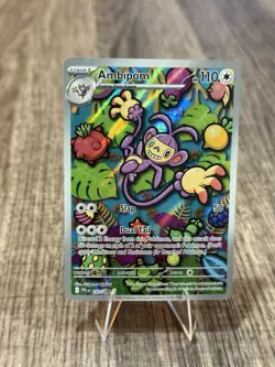 Ambipom 107/094 Me02: Phantasmal Flames Illustration Near Mint - Image 1