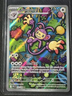 Ambipom - 107/094 - Illustration Rare - Phantasmal Flames - Pokemon Card - NM/M - Image 1