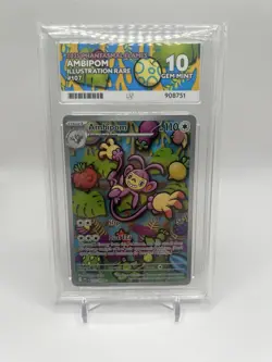 Ambipom 107/094 Illustration Rare Phantasmal Flames Pokemon ace 10 - Image 1