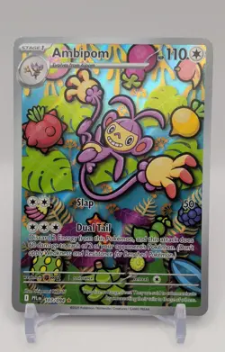 Ambipom 107/094 Me02: Phantasmal Flames Holo - Image 1