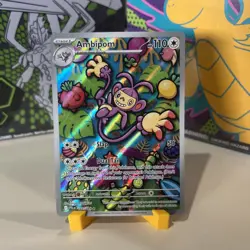 Ambipom 107/094 Phantasmal Flames NM Pokemon TCG - Image 1