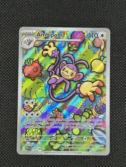 Ambipom 107/094 Me02: Phantasmal Flames Holo - Image 1