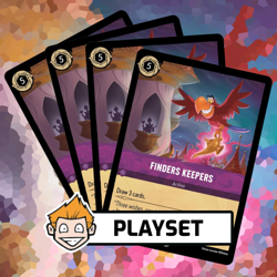 4x Finders Keepers - Action (#60) Playset - Disney Lorcana - Shimmering Skies - Image 1