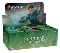 Draft Booster Box Zendikar Rising ZNR MTG SEALED 630509905904 - Image 1