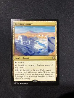 MTG - Lazotep Quarry Commander: Modern Horizons 3 - Image 1