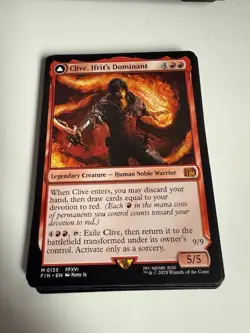 Clive, Ifrit's Dominant M0133 Mythic Non-Foil FFXVI FIN MTG FINAL FANTASY - Image 1