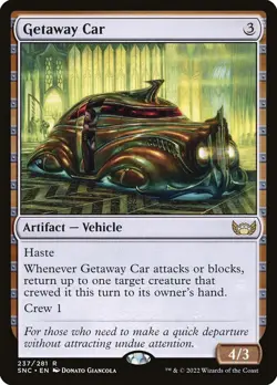 MTG Streets of New Capenna R Getaway Car #237 - Image 5