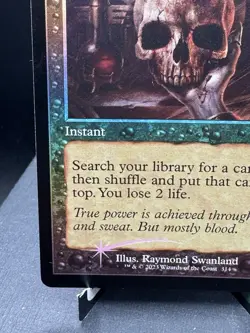 MTG Dominaria Remastered Vampiric Tutor Foil Rare Retro Frame NM - Image 5
