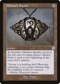 MTG Mishra's Bauble 34 Uncommon The Brothers' War Retro Artifacts - Image 1