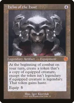 MTG Helm of the Host 19 Mythic The Brothers' War Retro Artifacts - Image 1