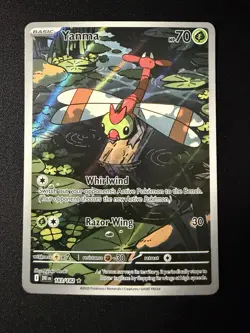 YANMA - Illustration Rare - DESTINED RIVALS 183/182 Pokemon TCG - Image 1
