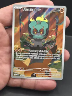 Pokemon Marshadow 146/132 Me01: Mega Evolution Holo Illustration Rare - Image 2