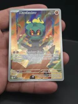 Pokemon Marshadow 146/132 Me01: Mega Evolution Holo Illustration Rare - Image 3