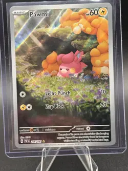 Pawmi – 226/091 – NM – SV Paldean Fates – Shiny Rare – Pokemon TCG - Image 1