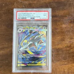 Pokemon Mega Sharpedo EX 127/094 Phantasmal Flames Special Illustration Rare PS… - Image 1