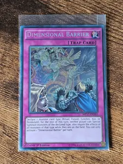 Dimensional Barrier - MP17-EN163 - Secret Rare - 1st Editio Yu-Gi-Oh! TCG Yugioh - Image 1