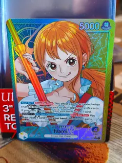 One Piece TCG Nami (Alternate Art) OP11-041 - NEAR MINT - A Fist of Divine Speed - Image 1